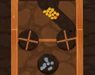 Gold diggers Bomberman HTML5 játék